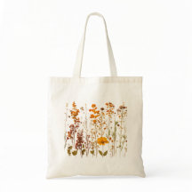 Sac fourre-tout fleur sauvage