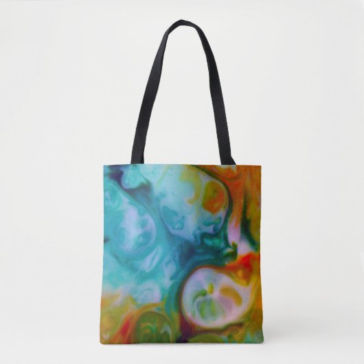 sac fourre - tout "Fleurs" (Devant)