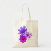 Sac fourre-tout - fleurs de cosmos (Devant)