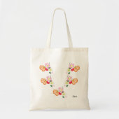 Sac fourre-tout : Fleurs de pavot (Devant)
