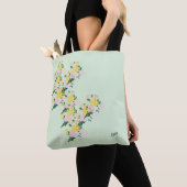 Sac fourre-tout : Fleurs de ressort (De près)