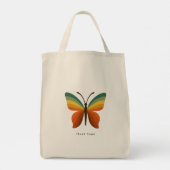Sac fourre-tout Float Hope Retro Rainbow Butterfly (Dos)