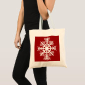 Sac fourre-tout flocon de neige (Devant (produit))