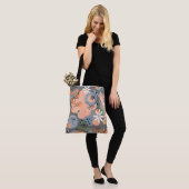 Sac fourre-tout floral (Sur le modèle)