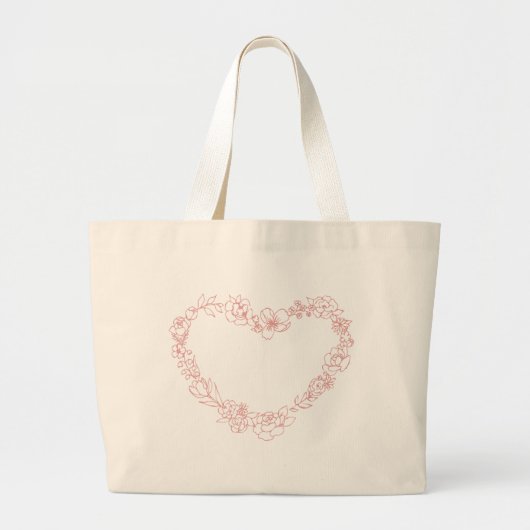 Sac fourre-tout floral (Devant)