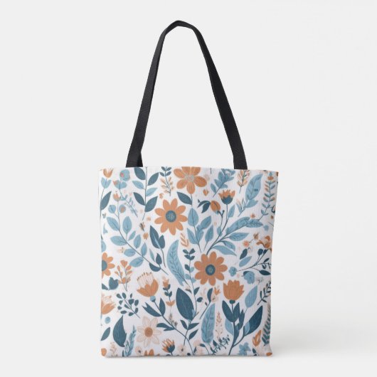 Sac fourre-tout floral (Dos)