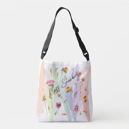 Sac fourre-tout floral (Dos)