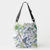 Sac fourre-tout floral à bourrache de gloire de (Devant)