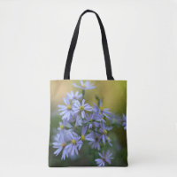Sac fourre-tout floral à fleur sauvage d'asters