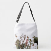 Sac fourre-tout floral à nids de faune d'oiseaux (Dos)