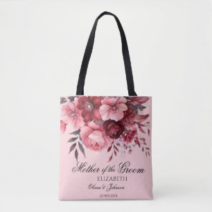 Sac fourre-tout floral aquarelle pour la mère du m
