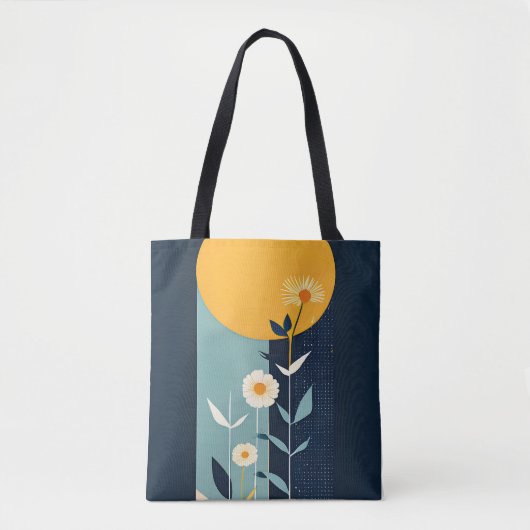 Sac fourre-tout Floral Boho (Devant)