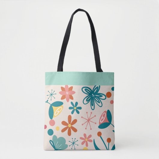 Sac fourre-tout floral boohoo (Devant)