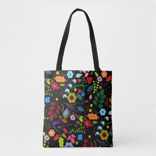 Sac fourre-tout floral chic (Devant)