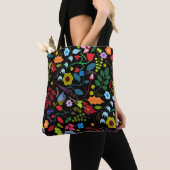 Sac fourre-tout floral chic (De près)