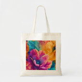 Sac fourre-tout floral coloré (Devant)