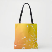 Sac fourre-tout Floral d'or (Devant)