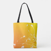 Sac fourre-tout Floral d'or (Dos)