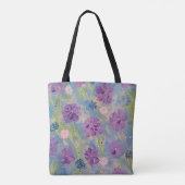 Sac fourre-tout floral du bouquet de printemps (Dos)