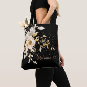 Sac fourre-tout floral Élégance sans effort (De près)
