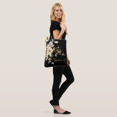 Sac fourre-tout floral Élégance sans effort (Sur le modèle)