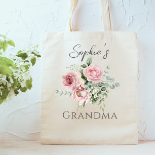 Sac fourre-tout Floral Grandma personnalisé