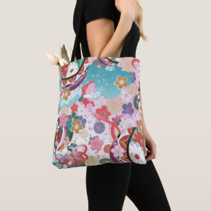 Sac fourre-tout Floral japonais