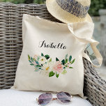 sac fourre-tout floral personnalisé Bridesmaid<br><div class="desc">Découvrez plus de 200 styles de sacs fourre-tout mariages populaires de la collection "Sacs fourre-tout Mariages" de notre boutique ! Cliquez sur "Edit Design" pour customiser plus loin. Vous pouvez changer la taille de police, la couleur de police et plus ! sacs fourre-tout mariages, sacs fourre-tout mariage, sacs fourre-tout floraux,...</div>