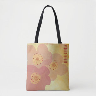 Sac fourre-tout floral pour cadeau de mariage infl