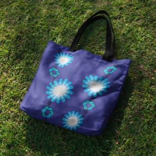 Sac fourre-tout Floral Retro