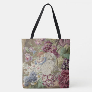 Sac fourre-tout floral romantique