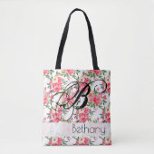 Sac fourre-tout floral Rose Peony (Devant)