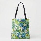 Sac fourre-tout floral tropical (Devant)