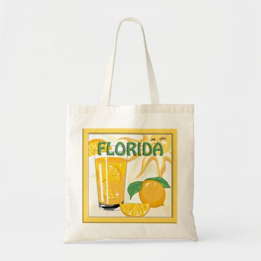 Sac fourre-tout Florida Sunshine & Oranges (Devant)