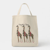 Sac fourre-tout Florillas Giraffe (Dos)