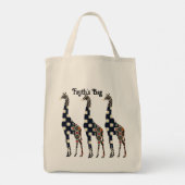 Sac fourre-tout Florillas Giraffe (Dos)