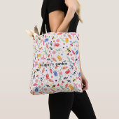 Sac fourre-tout Flying Bugs n' Blossoms (De près)
