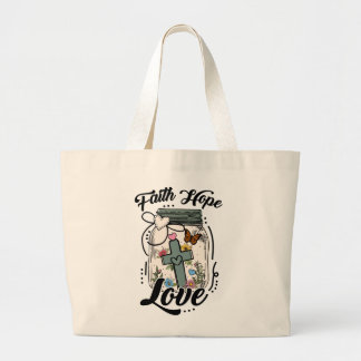 Sac fourre-tout Foi, Espérance, Amour