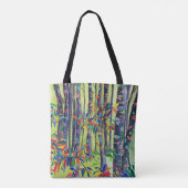 sac fourre-tout forestier vert (Dos)