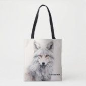 Sac fourre-tout Fox personnalisé | Cadeau inspiré  (Devant)