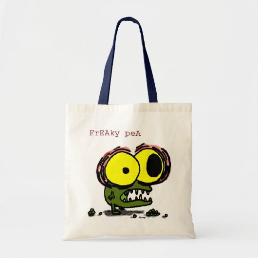 Sac fourre-tout Freaky Pea (Devant)