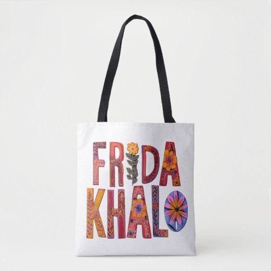 sac fourre-tout frida khalo (Devant)