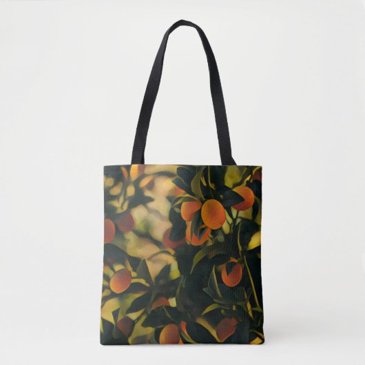 Sac fourre-tout Funky Orange Tree (Devant)