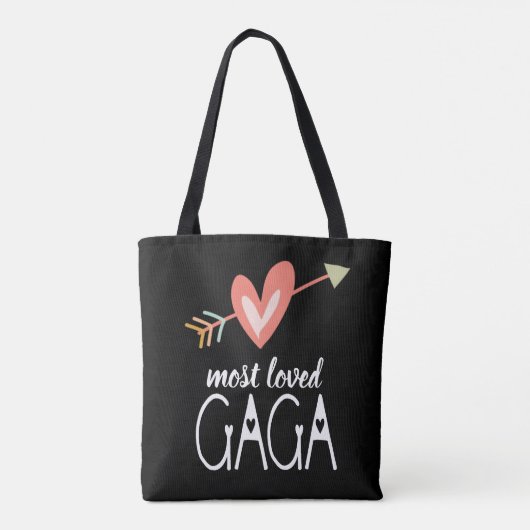 Sac fourre-tout Gaga le plus aimé (Dos)
