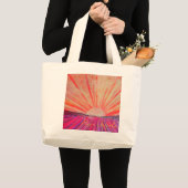 Sac fourre-tout géant avec œuvre d'art intitulée " (Devant (produit))