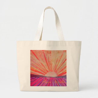Sac fourre-tout géant avec œuvre d'art intitulée "