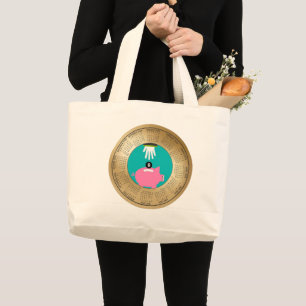 Sac fourre-tout géant – Calendrier 2026 motif coch