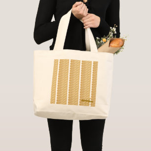 Sac fourre-tout géant fil d'or