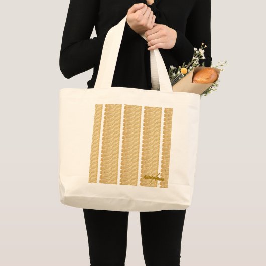 Sac fourre-tout géant fil d'or (Devant (produit))