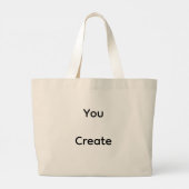 Sac fourre-tout géant je crée (Dos)